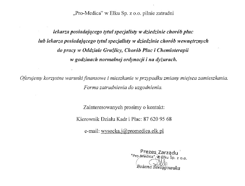 Ogłoszenie