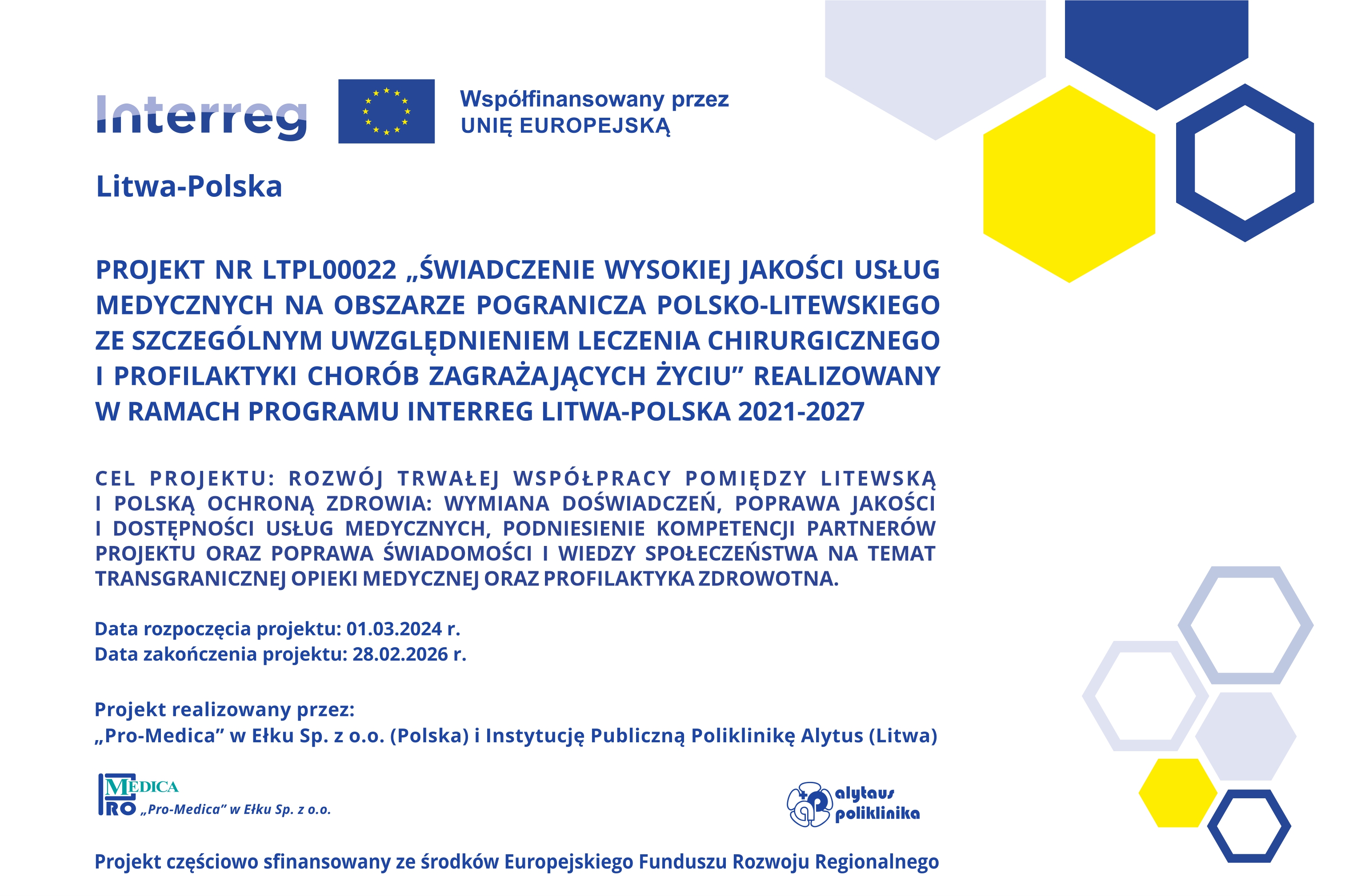 Projekt Polska-Litwa LTPL00022