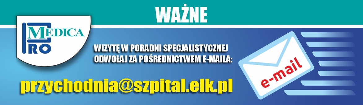 Odwolanie wizyty za pośrednictwem e-maila