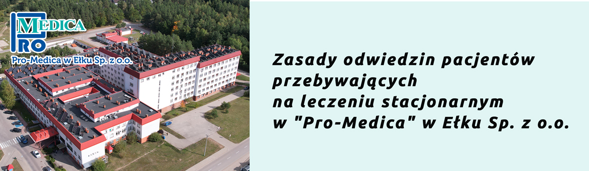 Zasady odwiedzin pacjentów obowiązujące od 01.07.2023 r.